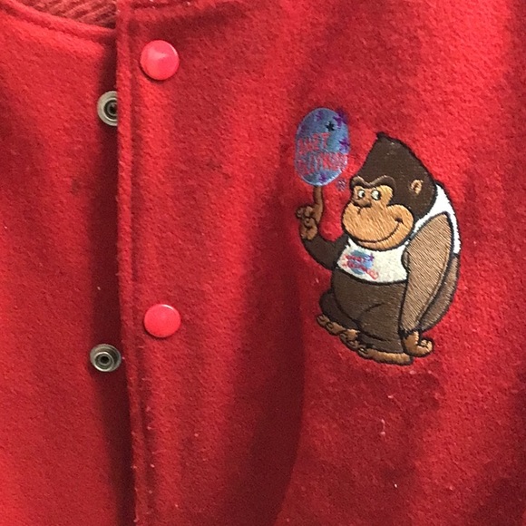 Planet Hollywood vintage jacket for kids with snaps no zipper easy to wear - Picture 6 of 16